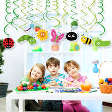 Celebrate life with these fantastic spring party ideas! Insect Spring Theme Birthday Party Decorations Classroom Cartoon Butterfly Flower Ladybug Hanging Swirl Baby Shower Party Supply Party Diy Decorations Aliexpress