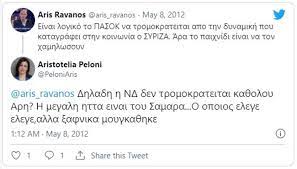Τι απαντά η κυβερνητική εκπρόσωπος για τα παλιά tweets της; H Apanthsh Pelwnh Gia Ta Tweets Toy 2012 Fthnh Taktikh Tymbwryxwn Toy Politikh Eidhseis