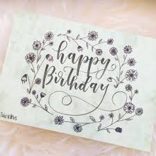 Handwritten Birthday Letter For Sister Happy Birthday Card Letterattack Moderncalligraphy Let Alles Gute Zum Geburtstag Kalligraphie Alles Gute Zum Geburtstag Typografie Handlettering Geburtstag