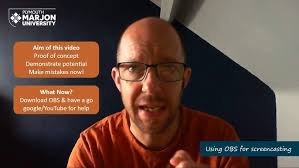 Trial OBS intro "Lecture" with OBS Slides