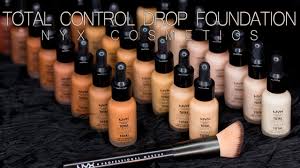 Total Control Drop Foundation All 24 Shades Nyx Cosmetics