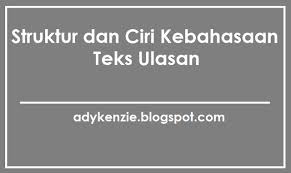 Maybe you would like to learn more about one of these? Sebutkan Ciri Ciri Kebahasaan Teks Ulasan Berbagai Teks Penting