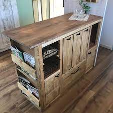 ichi sworksさんはinstagramを利用しています お疲れ様です 分別ゴミ箱と大きめの引き出しと野菜ストッカー マガジンラックをつけたオーダーメイドのキッチンカウンターです ご来場いただいたお客様からも好評でした ありがとうございます 野菜ストッカー