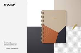 A5 Spiral Notebook Mockup Set In 2020 Spiral Notebook Spiral Creative Market