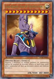 Just pulled this new beerus card. Lord Beerus Card By Dragonlord262 On Deviantart