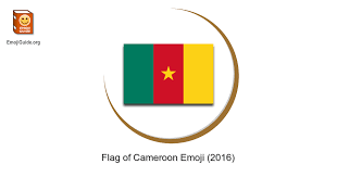 Click on the file and save it for free. Flag Cameroon Emoji Meaning Pictures Codes