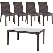 Holiday Plastik Kahverengi 80 140 Olympia Rattan Camli Masa Fiyati