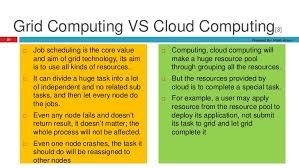 On the front end, cloud computing and grid computing are newer concepts compared to other large computing solutions. Cluster And Grid Computing Ppt