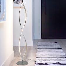 Read customer reviews and common questions and answers for brightech part #: Brightech Twist Modern Led Living Room Floor Lamp Bright Contemporary Standing Light Built In Dimmer Switch With 3 Brightness Settings Cool Futuristic Lighting Silver Walmart Com Walmart Com