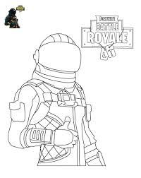 Dibujo De Fortnite Para Colorear