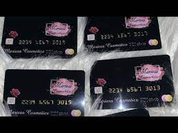 Start building credit for your business. Diy Credit Card Style Business Cards Free Vendor Youtube