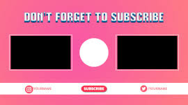 Why your youtube channel definitely need end screen template? 62 Online Editable Youtube End Card Templates Wofox