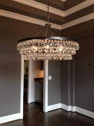 The Most Perfect Chandelier Ever Designed Grey Walls White Trim Robert Abbey Bling Chandelier Grey Walls