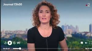 Le jt de 13 heures du vendredi 26 février 2021 est présenté par nathanaël de rincquesen sur france 2. The Sweater Short Sleeved Paule Ka Mary Sophie Lacarrau In Journal De 13h De France 2 The 11 03 2019 Spotern