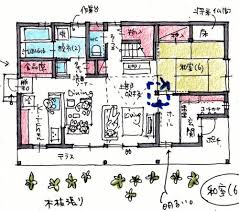 けいかく中 ファースト ロッジア 名古屋市の住宅設計事務所 フィールド平野一級建築士事務所 間取り図 建築パース 家の間取り図