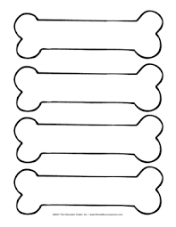 Dog Bone Template Printable Google Search Template Printable Dog Bone Dog Bones