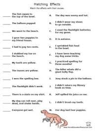 Cause Effect Worksheets Cause And Effect Worksheets Cause And Effect Essay Cause And Effect