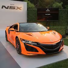 Acura Nsx 2019 Hadir Dalam Monterey Car Week 2018 Perubahan Mencolok Terlihat Pada Warna Baru Thermal Orange Pearl Di Bagian Luar Warna Nsx Acura Nsx Acura