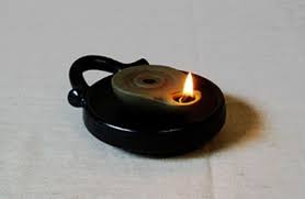 Olive Oil Lamp Ceramic Lamp Ancient Lamp Handmade Oil Lamp