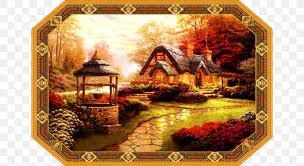 Free painting jigsaw puzzles to play online. Gazebo Of Prayer Jigsaw Puzzles Painting Thomas Kinkade Painter Of Light Address Book Art Png 650x447px