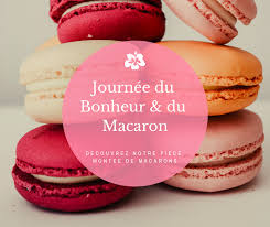 Journee Du Bonheur Du Macaron Macaron Piece Montee Macarons Journee Du Bonheur