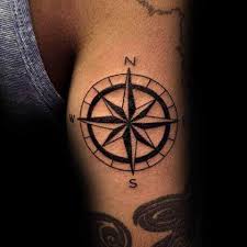 In the container objects category. Nautical North Star Compass Tattoo Foto Images