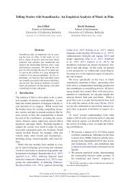 For some reason, this world is filled with music by alternative/modern rock bands, but very little r&b. Pdf Telling Stories With Soundtracks An Empirical Analysis Of Music In Film