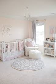 A Blush Pink Nursery For Hannah Project Nursery Girl Nursery Pink Girl Nursery Room Baby Girl Nursery Room