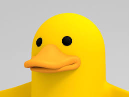 Yellow Duck Character Yellow Duck Duck Cartoon Styles