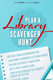 Free printable book scavenger hunts. How To Plan A Library Scavenger Hunt