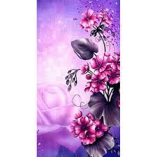 No ratings or reviews yet. Aktudy Diamond Painting Pink Purple Flowers Full Round Drill Wall Picture 45x85cm Walmart Com Walmart Com