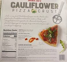 By lori lange @recipegirl more by lori. Review Trader Joe S Cauliflower Pizza Crust Elisa Eats A Pizza