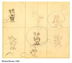 The First Drawing Of Mickey Mouse 1929 O Mickey Mouse Sketch Disney Sketches Disney Drawings