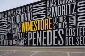 Typographic Signage For A Liquor Store Mindsparkle Mag In 2020 Store Signage Liquor Store Store Design Interior