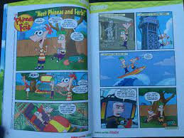 Phineas and ferb comics