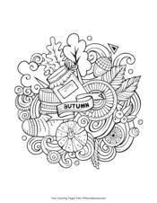 Oct 24 2018 explore rinkepierces board aesthetic color pages on pinterest. Fall Coloring Pages Free Printable Pdf From Primarygames