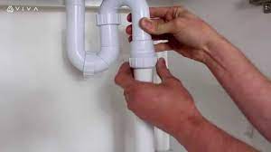 Begin by installing a drain strainer assembly in each of the sinks. How To Install Or Replace A Swivel S Trap Waste Fitting For A Bathroom Basin Or Kitchen Sink Youtube