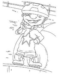 Currently, i propose rocket power coloring pages for you, this post is related with batman characters coloring pages. 7 Rocket Power Ideas Rocket Power Free Printable Coloring Pages Printable Coloring Pages