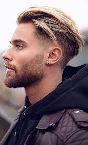 The Best Hairstyle For A Guy According To His Face Shape Our Hair Is Not Just A Tool To Prot Dyed Hair Men Face Shape Hairstyles Diamond Face Shape Hairstyles