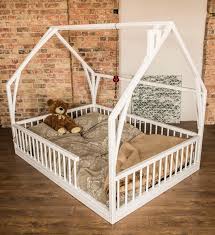 Montessori Bed House Bed Design Kids Beds Bed Frame Nursery Furniture Handmade Floor Bed Toddler Bed Children Beds Twin Bed Kid Beds Kids Bed Frames Montessori Bed