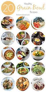20 Healthy Grain Bowl Recipes The Lemon Bowl Grain Bowls Healthy Healthy Grains Recipes Grain Bowl Recipe