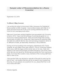 Letters of support are important not only to governments, business/organizations but also to students. 30 Letter Of Recommendation For Coworker Examples Templatearchive