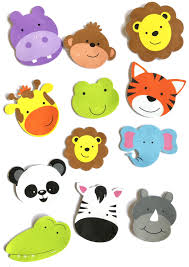 Wild Animal Foam Children S Stickers Set Of 11 Children S Crafts Paper Craft Supplies Paper Animal Crafts Animal Crafts For Kids Construction Paper Crafts