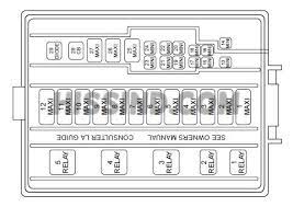 2000 Ford Mustang V6 V8 Fuse Box Diagram Relay 2000 Ford Mustang Ford Mustang V6 Ford Mustang