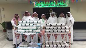 معايدة ادارة مستشفى الملك عبدالعزيز بمكة المكرمة لمنسوبيها المكلفين والمرضى صحيفة الأخبار السعودية