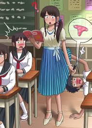 授業中にスカートめくり！？ | 雪白牙斬