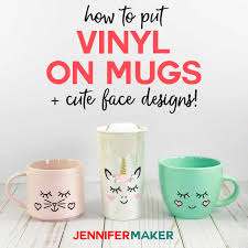 How To Put Vinyl On Mugs Cute Designs A Unicorn Jennifer Maker Cricut air 2, cricut vinyl, silhouette cameo projects, silhouette design, shilouette cameo, cricut fonts, silhouette portrait, vinyl shirts, silhouette machine. how to put vinyl on mugs cute designs