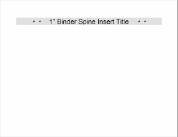 Maybe you would like to learn more about one of these? 1 Binder Spine Inserts