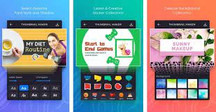 10 Best Thumbnail Maker Apps To Make Catchy Thumbnails 2021 Cover Photo Maker Photo Editing Apps App