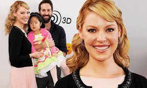 Katherine Heigl makes The Nut Job premiere a family affair with husband  Josh Kelley and shy daughter Naleigh | Daily Mail Online